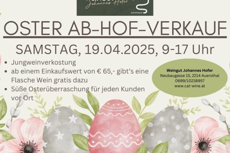 Oster Ab Hof Verkauf 2025